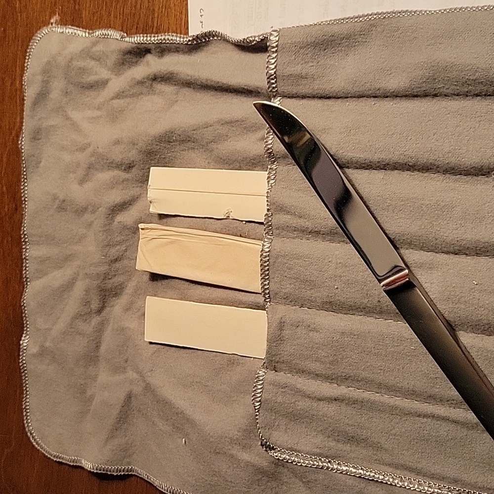 Vintage Italian Stainless Steel knife set.